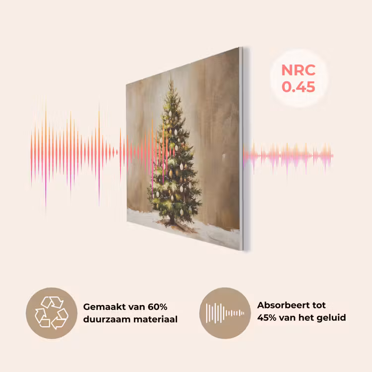 Kerst - Sfeer - Groen PET vilt klein -USP_NL
