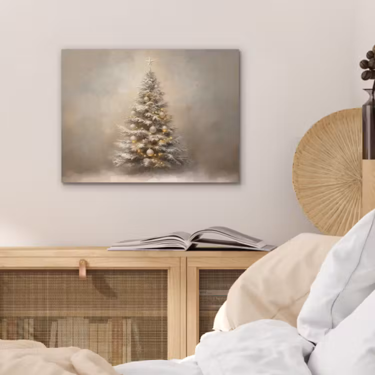 Kerst - kerstboom - Sneeuw - Art PET vilt klein -sfeer3