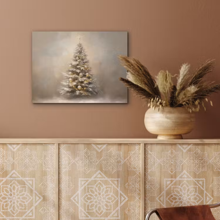 Kerst - kerstboom - Sneeuw - Art PET vilt klein -sfeer4