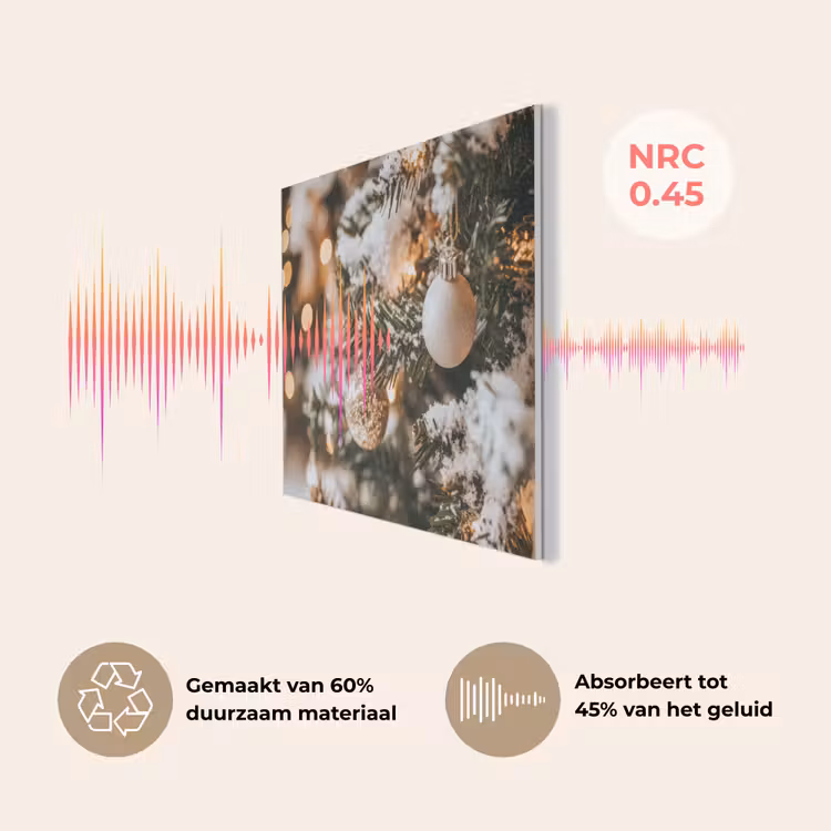 Kerst - Kerstboom - Winter - Binnen - Sneeuw PET vilt klein -USP_NL