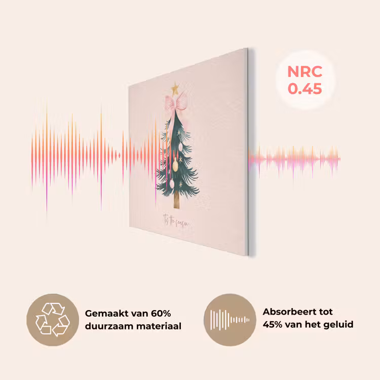 Christmas Season - Kerst - Kerstboom - Roze PET vilt klein -USP_NL