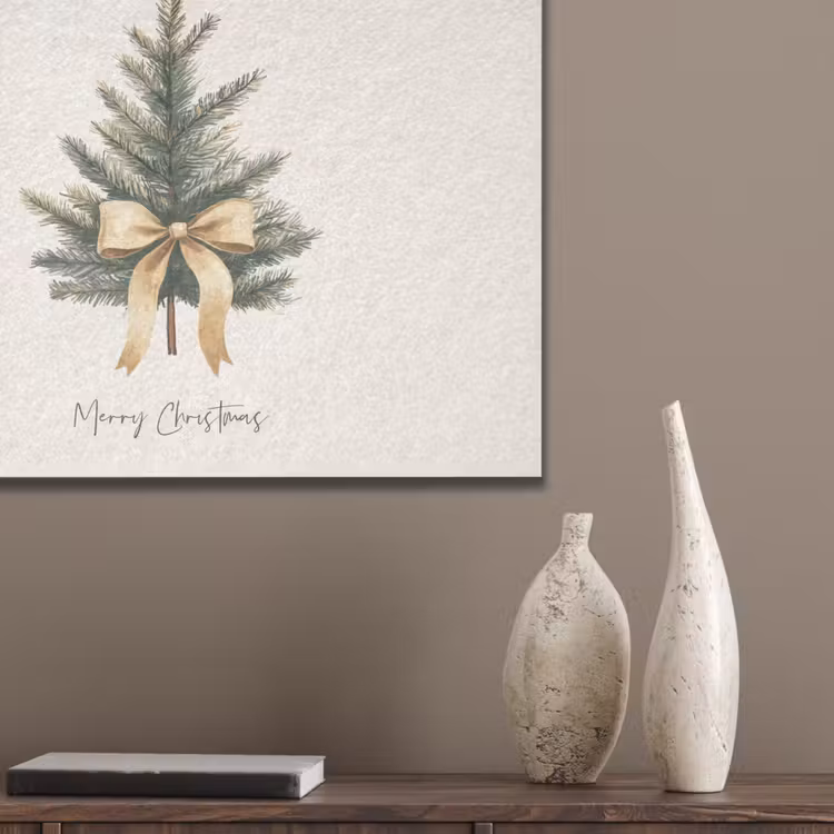 Kerstboom - Kerst - Merry Christmas - Beige PET vilt klein -sfeer6_closeup