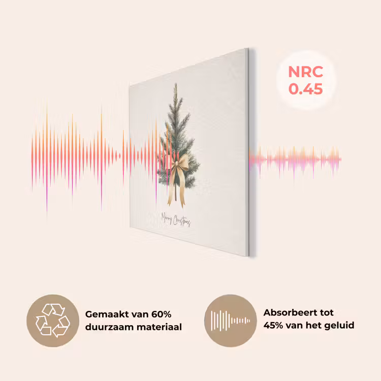 Kerstboom - Kerst - Merry Christmas - Beige PET vilt klein -USP_NL