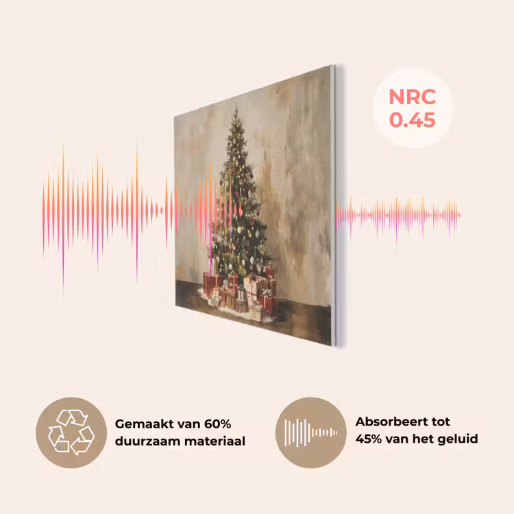 Kerstboom - Versierd - Kleurrijk PET vilt klein -USP_NL