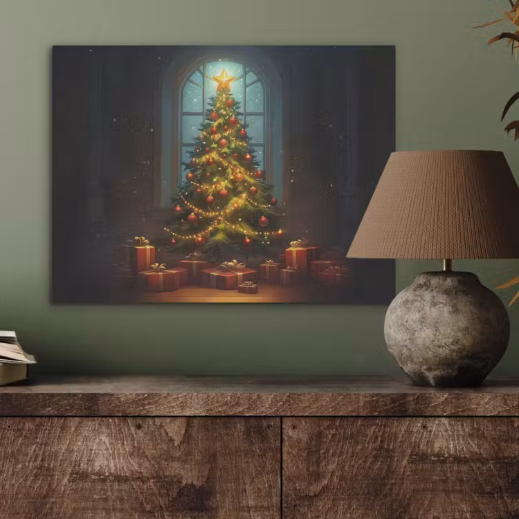 Kerstboom - Cadeau - Kerst - Winter PET vilt klein -sfeer2