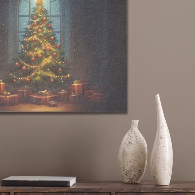 Kerstboom - Cadeau - Kerst - Winter PET vilt klein -sfeer6_closeup