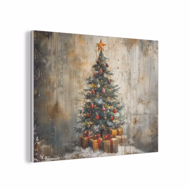 Kerstboom - Vintage - Kerst - Cadeau PET vilt klein -3d