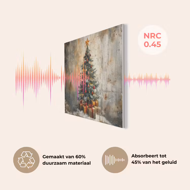 Kerstboom - Vintage - Kerst - Cadeau PET vilt klein -USP_NL