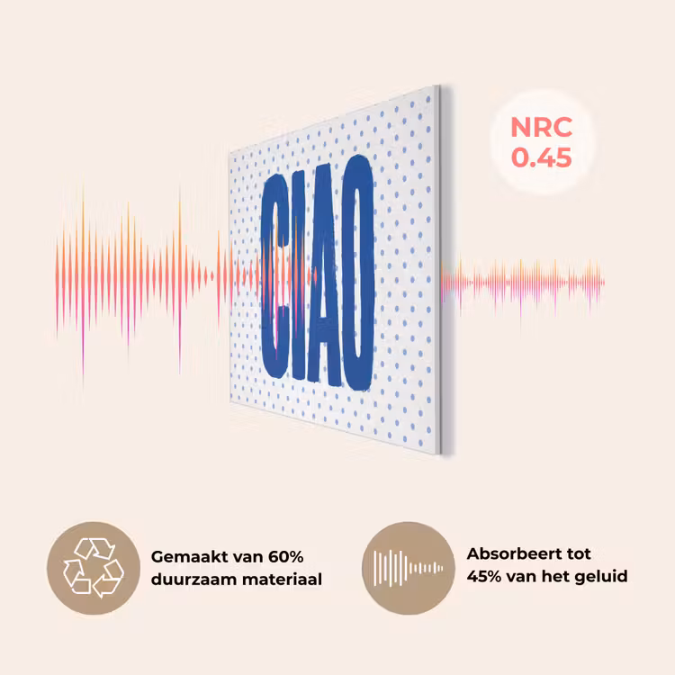Ciao - Blauw - Stippen PET vilt klein -USP_NL