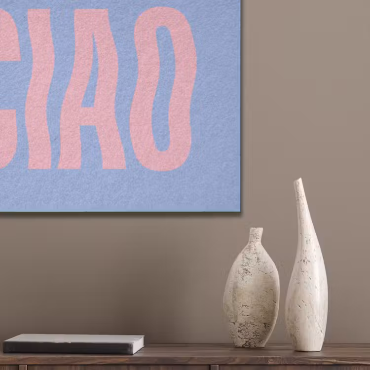 Ciao - Roze - Blauw - Golvend PET vilt klein -sfeer6_closeup