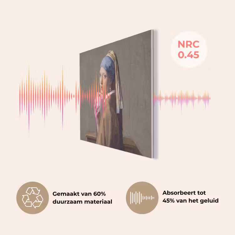 Klassiek - Humor - Kleurrijk PET vilt klein -USP_NL
