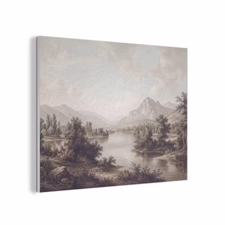 Klassiek - Landschap - Sereen PET vilt klein -3d
