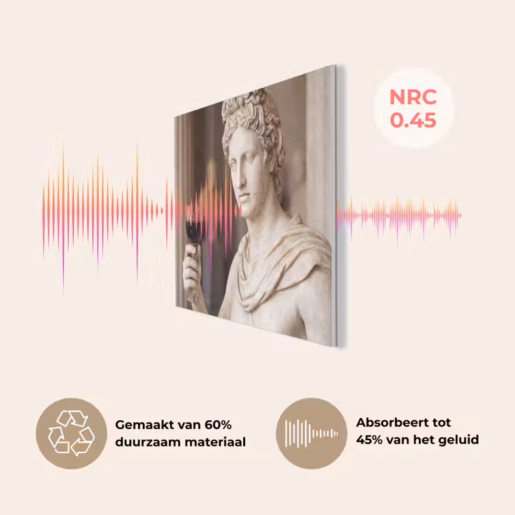 Klassiek - Marmer - Wijn PET vilt klein -USP_NL