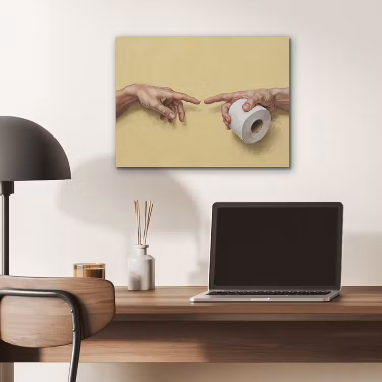 Klassiek - Kunst - Humor PET vilt klein -sfeer5
