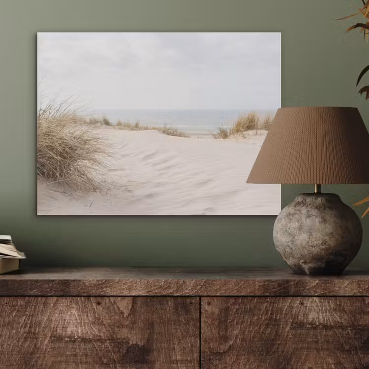 Wolken - Duinlandschap - Zand PET vilt klein -sfeer2