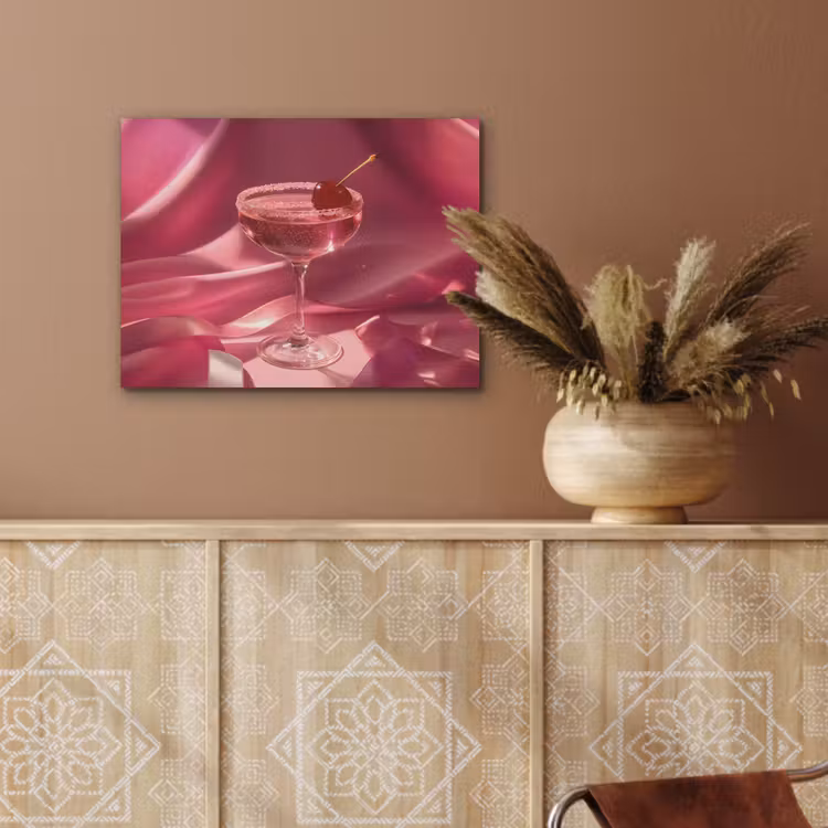 Cocktail - Pink - Luxe PET vilt klein -sfeer4