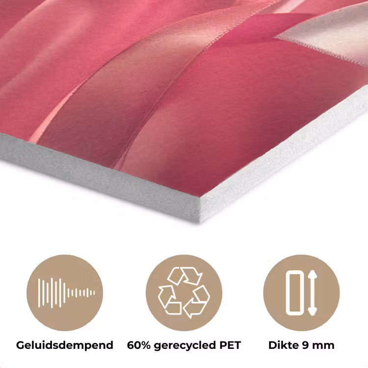 Cocktail - Pink - Luxe PET vilt klein -closeup_NL
