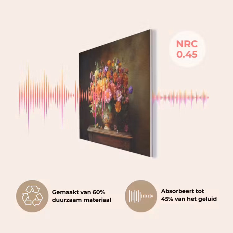 Kleuren - Boeket - Vaas - Hout PET vilt klein -USP_NL