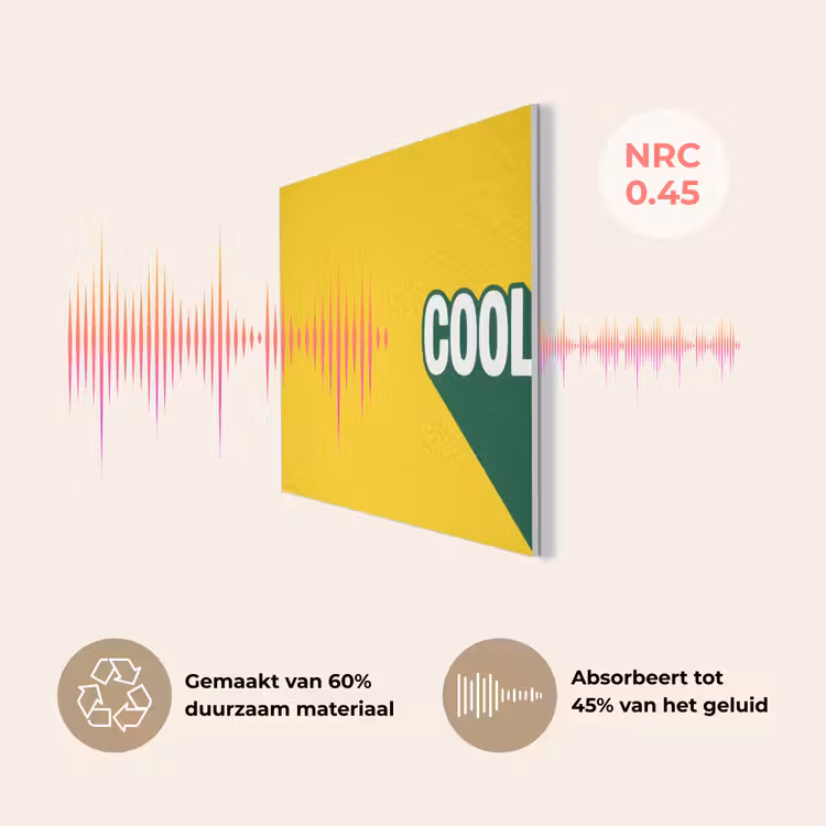 Cool - Geel - Groen PET vilt klein -USP_NL