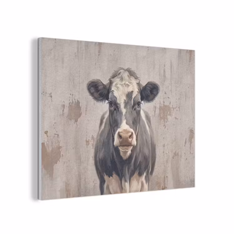 Koe - Portret - Dieren - Modern PET vilt klein -3d