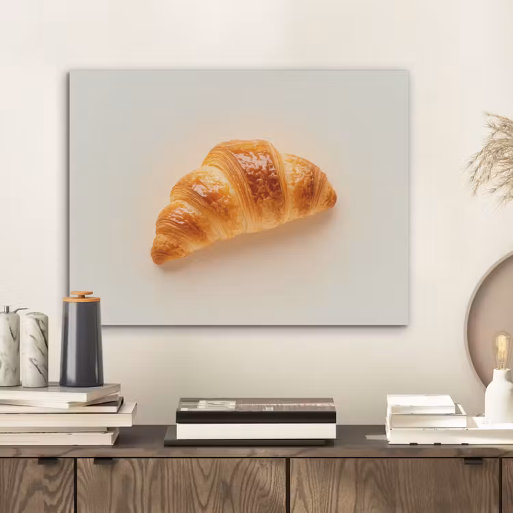 Croissant - Brood - Beige PET vilt klein -sfeer1