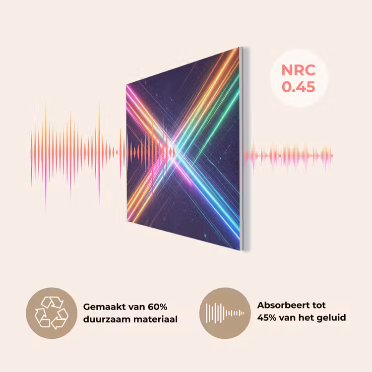 Kruisen - Lasterstralen - Neon PET vilt klein -USP_NL