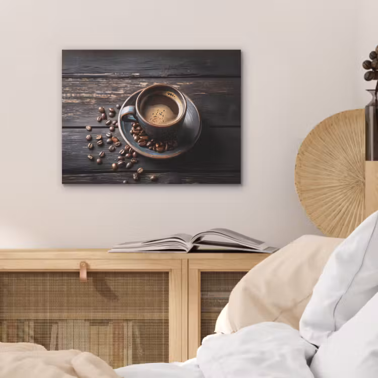 Kop - Koffie - Hout - Bonen PET vilt klein -sfeer3