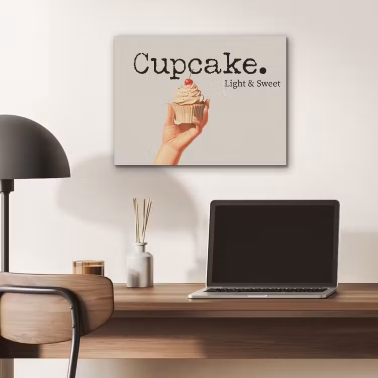 Cupcake - Zoet - Kers PET vilt klein -sfeer5