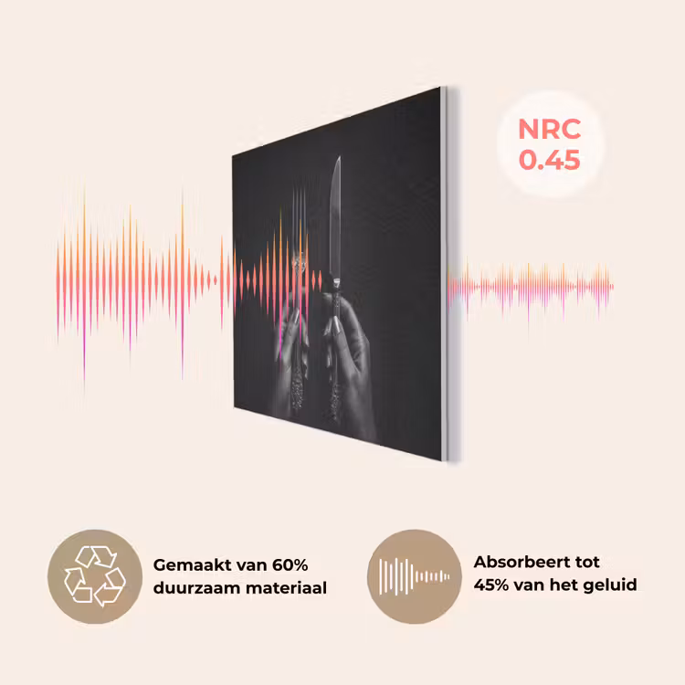 Bestek - Zwart - Wit PET vilt klein -USP_NL