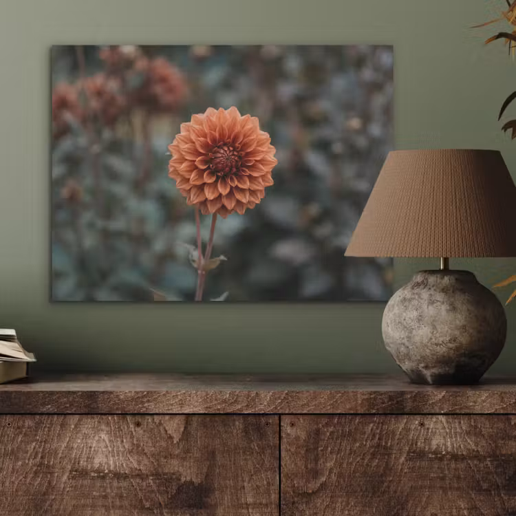 Dahlia - Bloem - Natuur - Sfeervol PET vilt klein -sfeer2