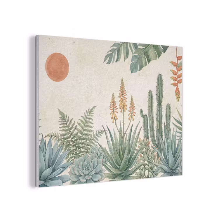 Woestijn - Planten - Groen PET vilt klein -3d