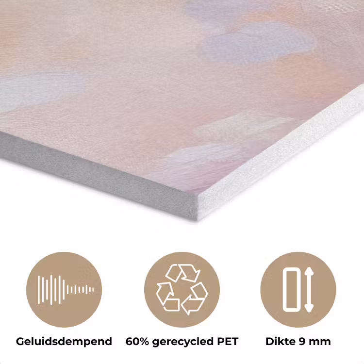 Dobbelstenen - Kleurrijk - Getallen - Stipjes PET vilt klein -closeup_NL