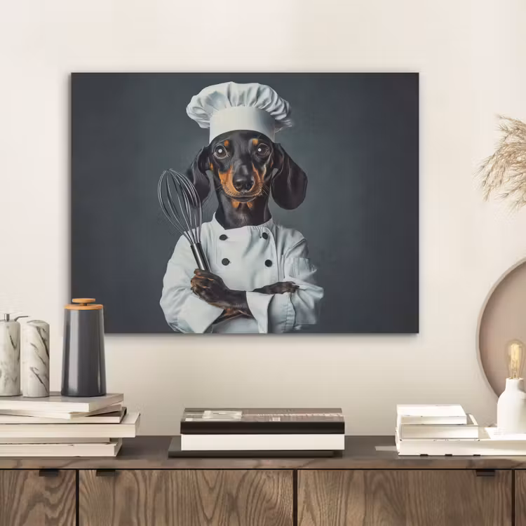 Hond - Garde - Kok PET vilt klein -sfeer1