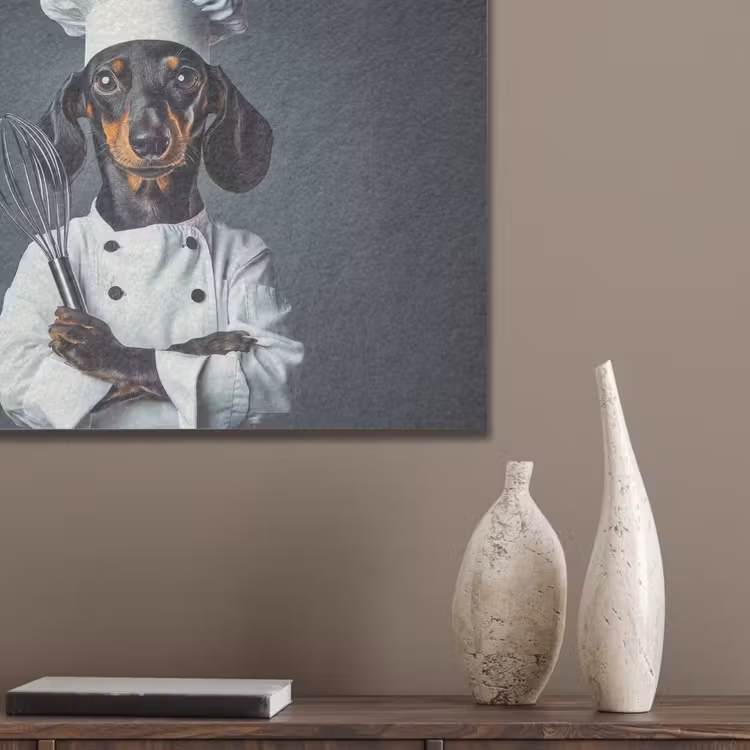Hond - Garde - Kok PET vilt klein -sfeer6_closeup