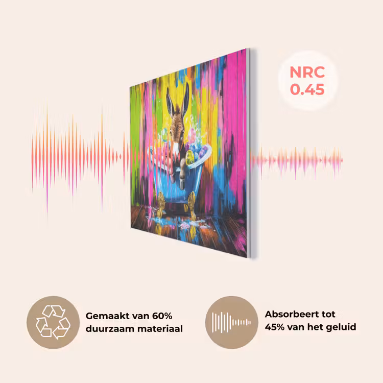 Ezel - Badkuip - Roze - Schuim PET vilt klein -USP_NL