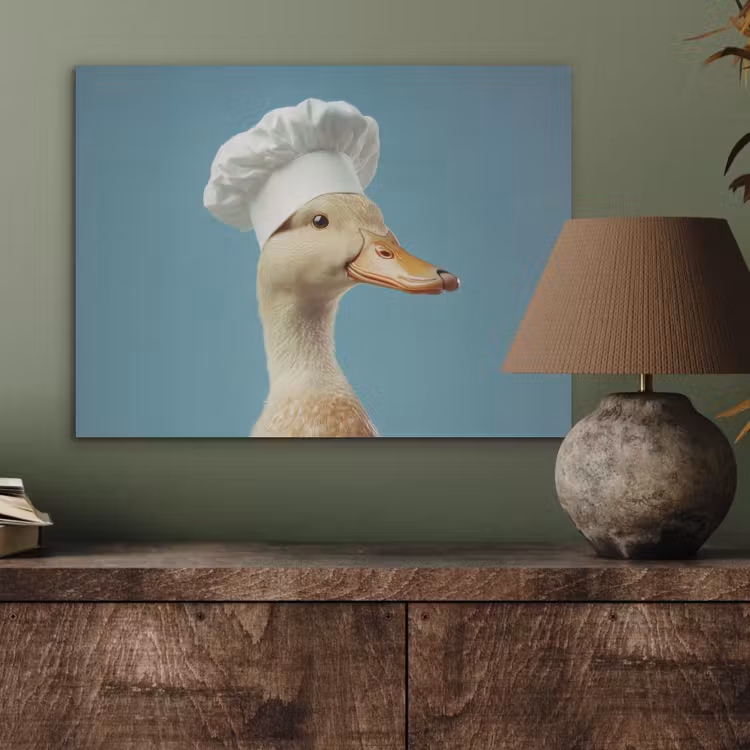 Eend - Koksmuts - Cute - Vogel PET vilt klein -sfeer2