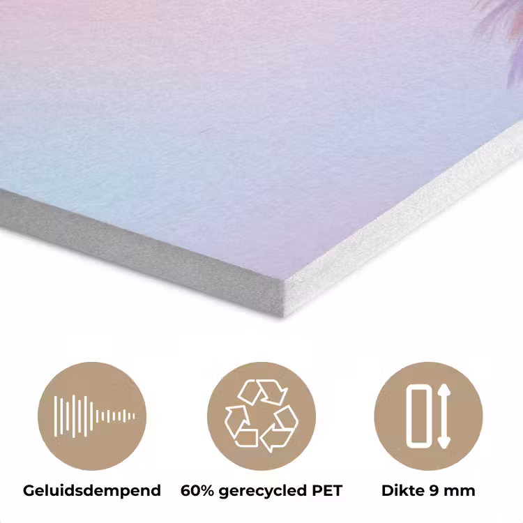 Eend - bril - Pastel PET vilt klein -closeup_NL