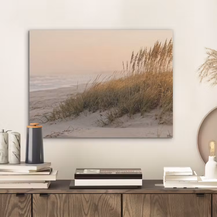 Duinlandschap - Zonsondergang - Strand PET vilt klein -sfeer1