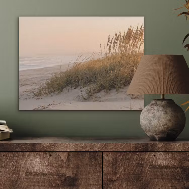 Duinlandschap - Zonsondergang - Strand PET vilt klein -sfeer2