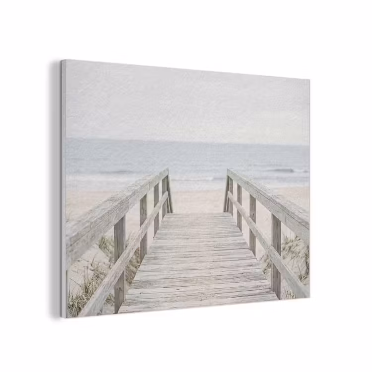 Duinen - Vlonder - Oceaan PET vilt klein -3d