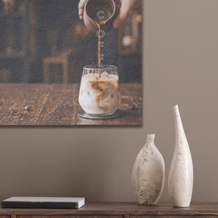 Espresso - Melk - Café PET vilt klein -sfeer6_closeup