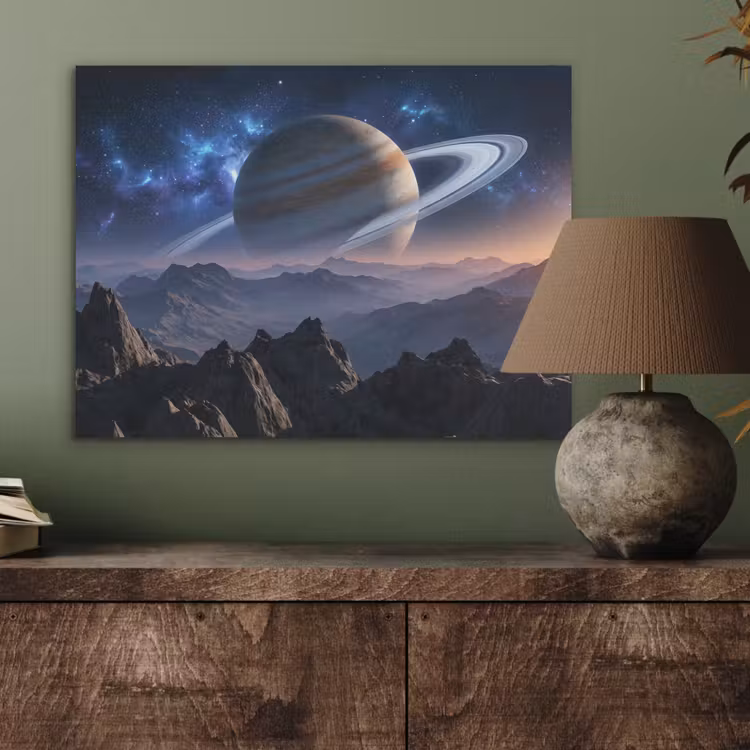 Fantasy - Kosmos - Landschap PET vilt klein -sfeer2