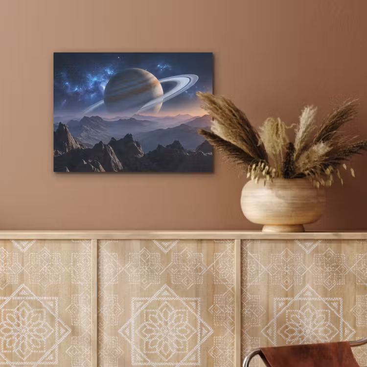 Fantasy - Kosmos - Landschap PET vilt klein -sfeer4