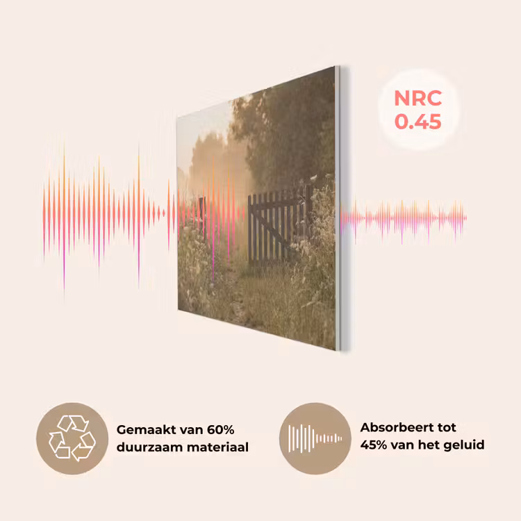 Hek - Natuur - Mist - Veld PET vilt klein -USP_NL