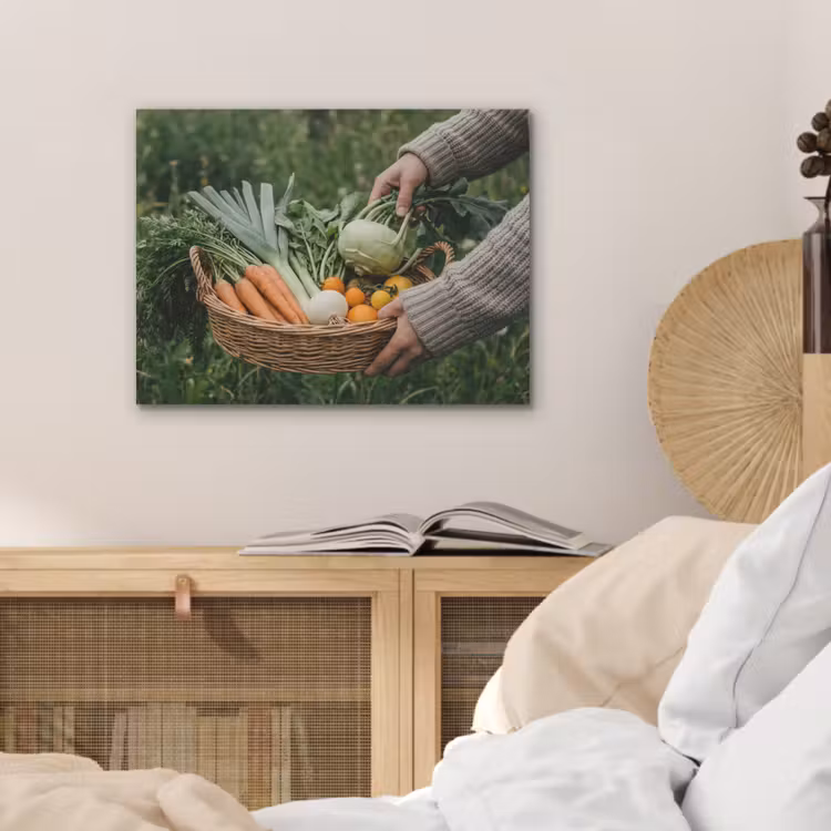 Veld - Groenten - Biologisch - Oogst PET vilt klein -sfeer3