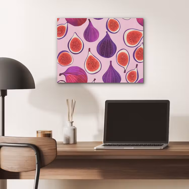 Vijgen - Roze - Paars PET vilt klein -sfeer5