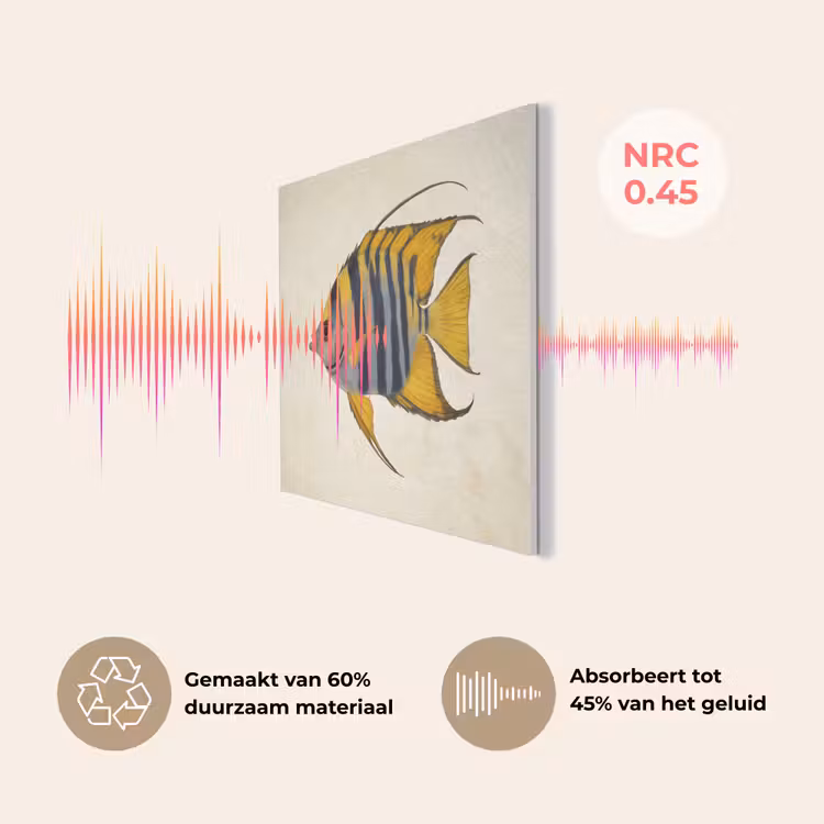 Vis - Sierlijk - Vinnen - Illustratie PET vilt klein -USP_NL
