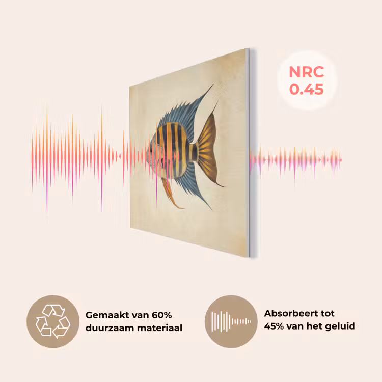 Vis - Tropisch - Strepen - Vinnen PET vilt klein -USP_NL
