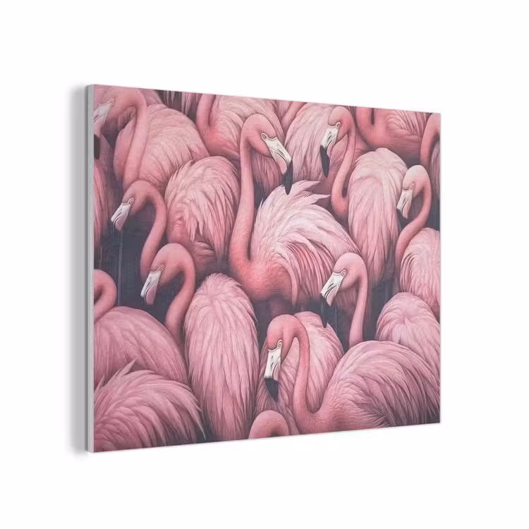 Flamingo - Roze - Dieren PET vilt klein -3d