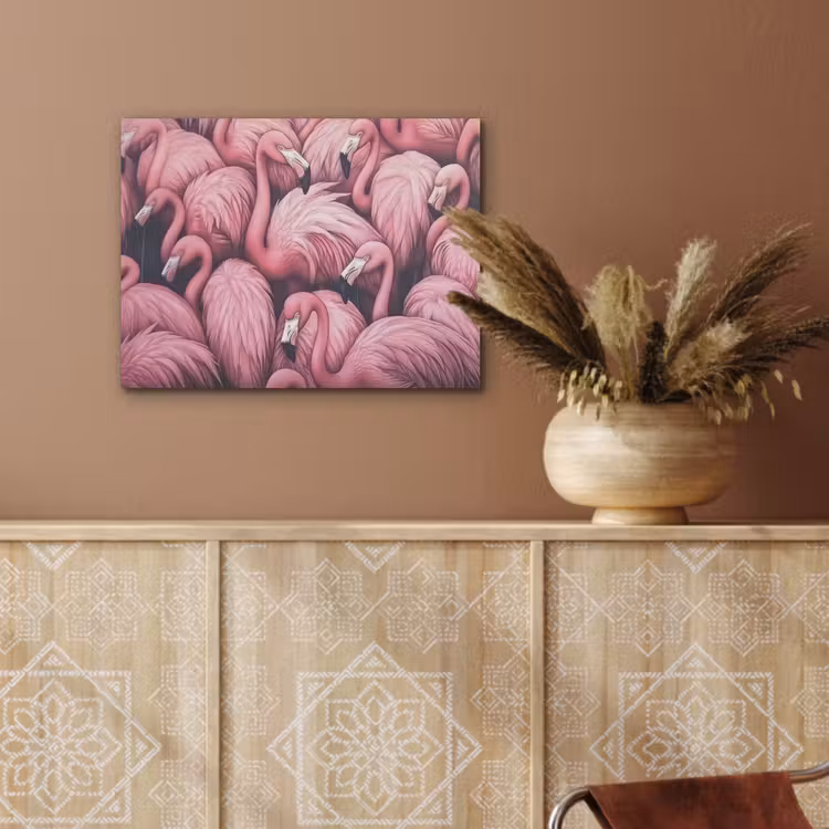 Flamingo - Roze - Dieren PET vilt klein -sfeer4
